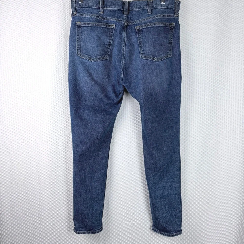 Old Navy Skinny Ajuste Jeans Mens 36W Medium Wash Blue Denim Stretch‎ 5-Pocket